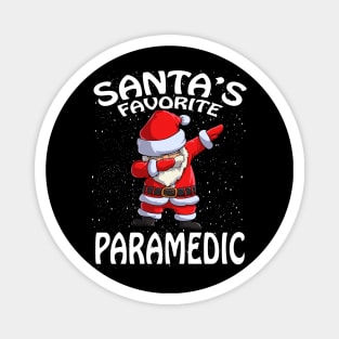 Santas Favorite Paramedic Christmas Magnet